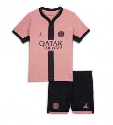 Paris Saint-Germain Tercera Equipación Niños 2024-25 Manga Corta (+ Pantalones cortos)